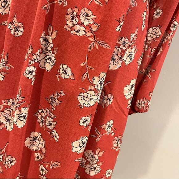 Maurice’s Floral Print long sleeve Dress size extra smalll - Picture 4 of 14